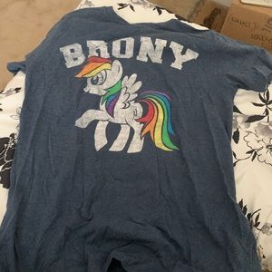 Medium Brony Blue T shirt